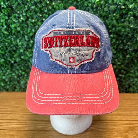 DK Designed By Doerig Kreier  AG Switzerland Baseball Hat  Adult Cap - Picture 1 of 8